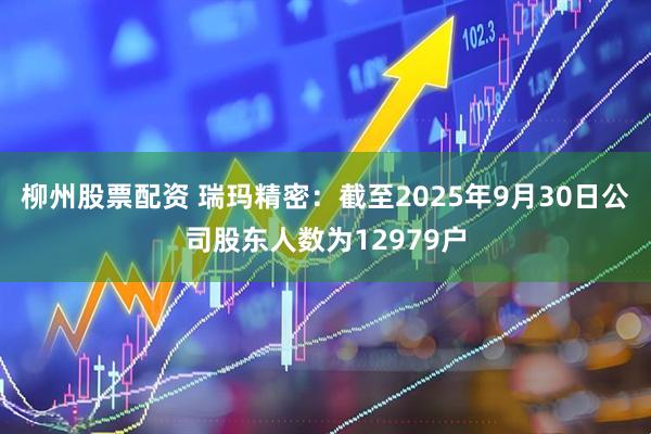 柳州股票配资 瑞玛精密：截至2025年9月30日公司股东人数为12979户